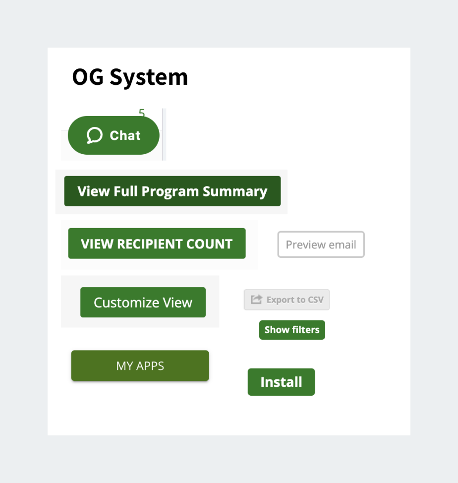 The original design system components
